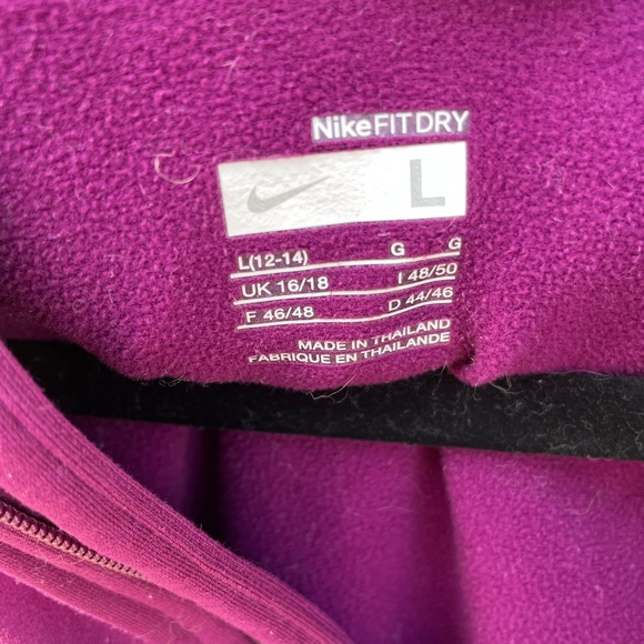Nike purple athletic hoodie sweatshirt - Picture 2 of 3